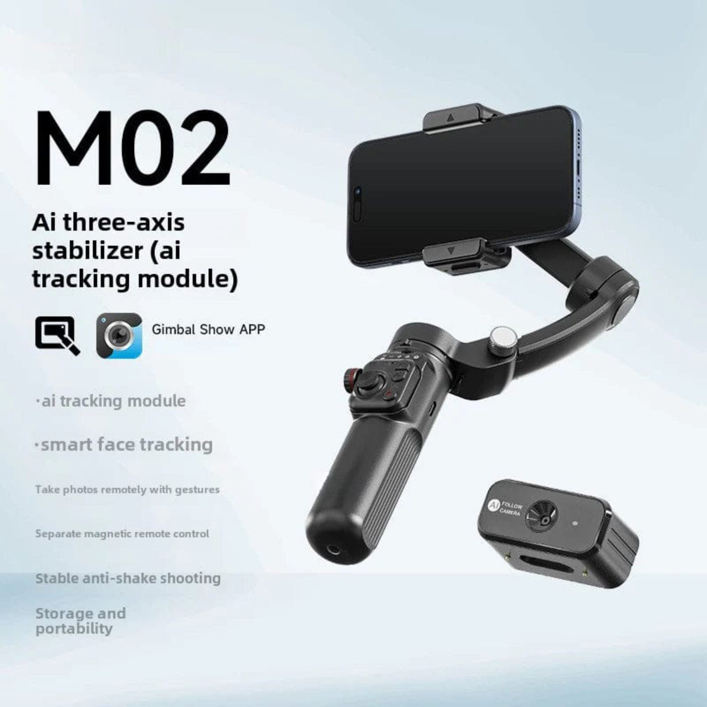 TOKQI M02 Gimbal Stabilizer