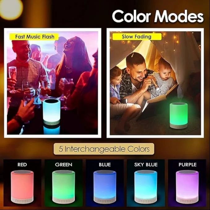 Touch Lamp Bluetooth Speaker