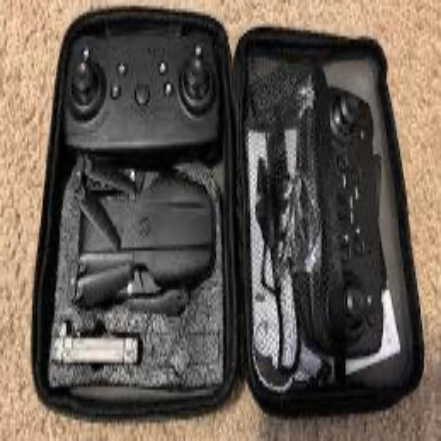 E99 Pro - Double Camera Drone With Double Battery Foldable Quadcopter Altitude Hold Mobile App Control