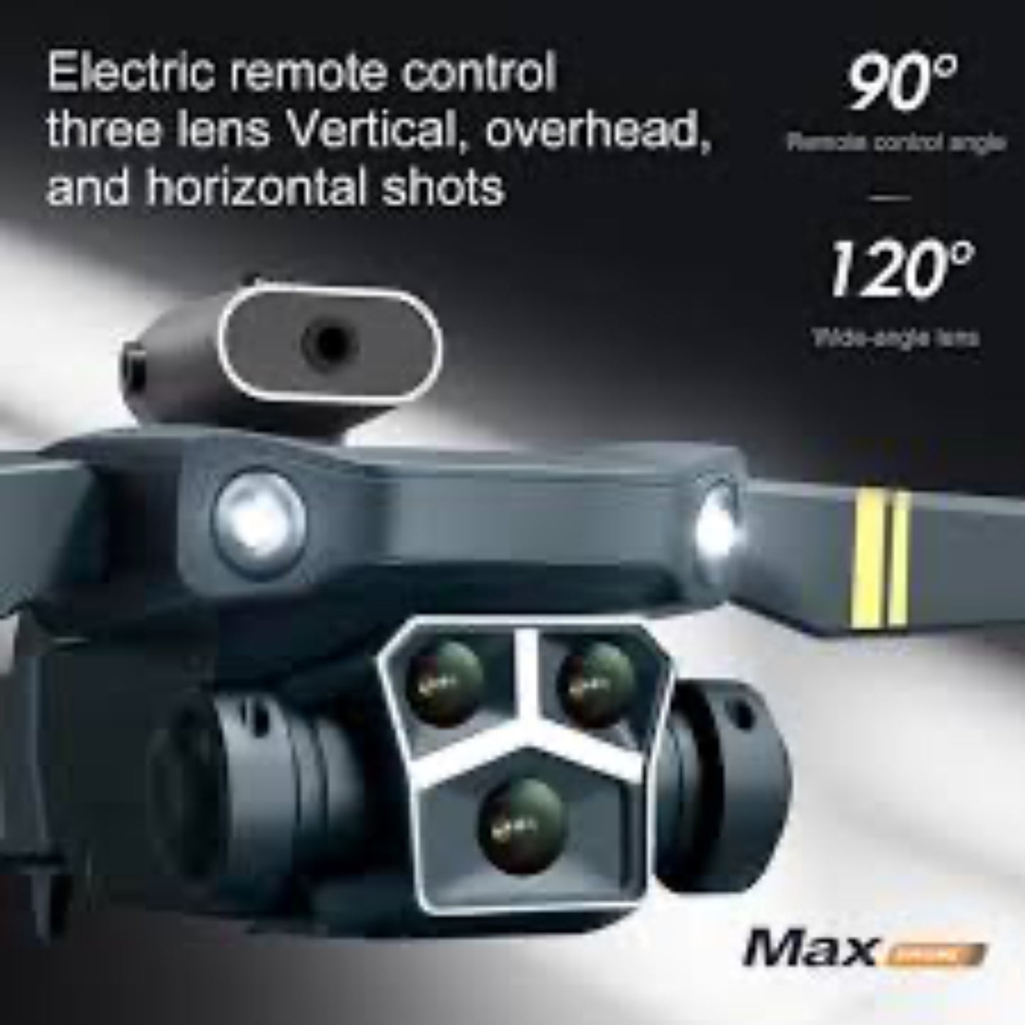 BLACK CROWN Y3 MAX  Brushless Motor Drone - 4K UHD Camera, 5G Wi-Fi, JELDROP Smart Obstacle Avoidance, Long-Range Control