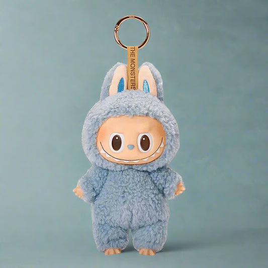 Pop Mart Labubu – Exciting Macaron “Sea Salt Coconut” Keychain Pendant (Blind Box Edition)