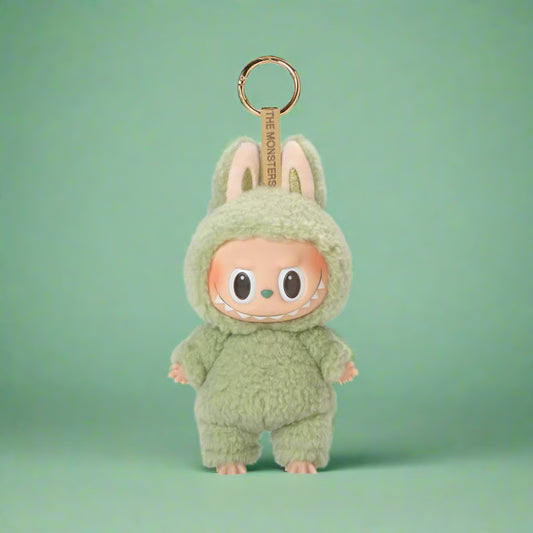 Pop Mart Labubu – Exciting Macaron “Green Grape” Keychain Pendant (Blind Box edition)