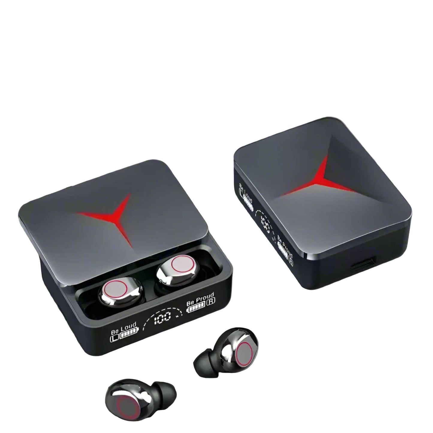 M90 Pro Wireless Earbuds – Gaming & Sports with Noise Cancellation