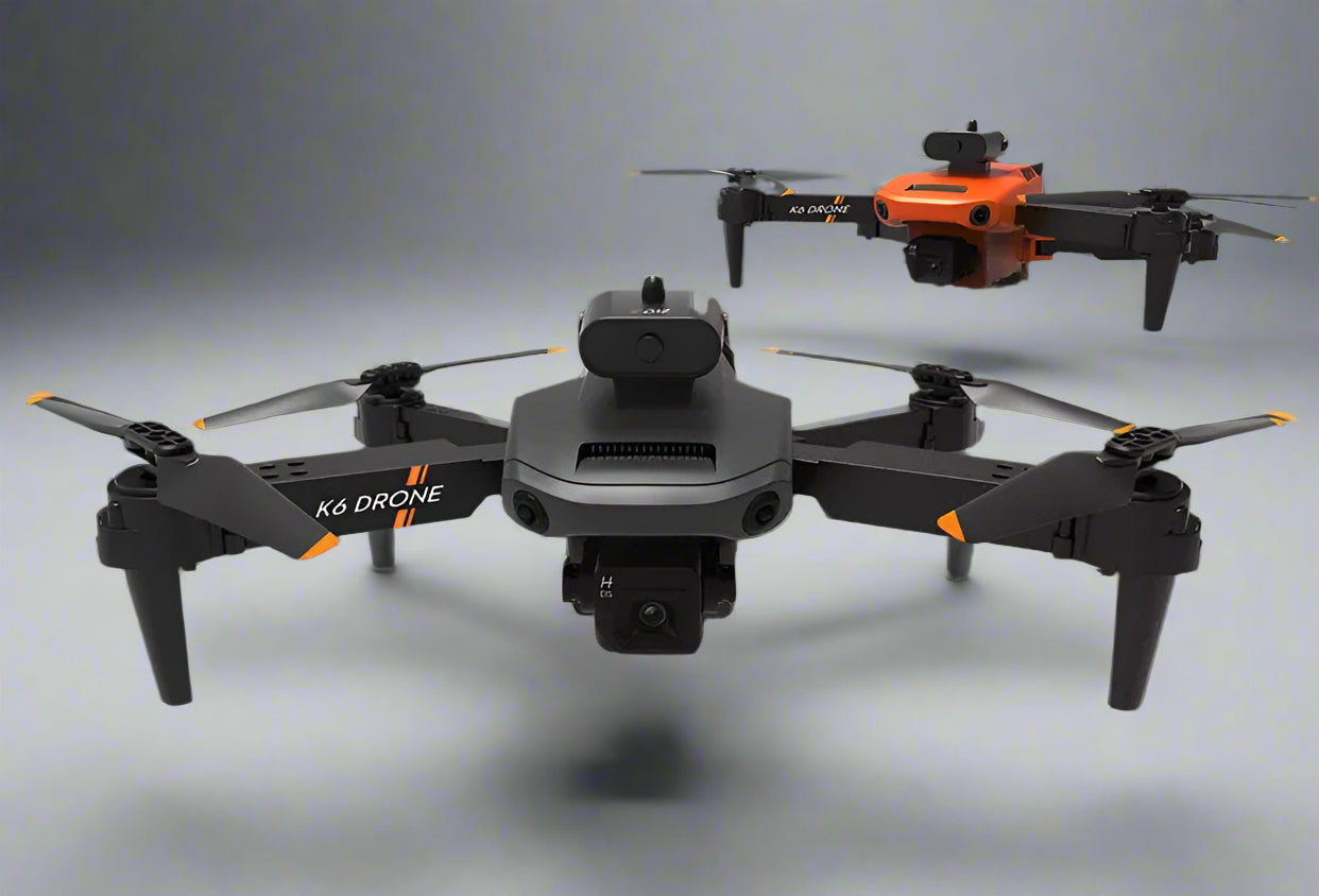 K6 Drone - 4K HD Camera, Four Side 360 Obstacle Avoidance, UAV Quadcopter